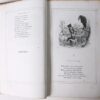 Antique Book Hardcover 1852 - The Fables of La Fontaine - J. De La Fontaine. Illustrations par Grandville. Paris, Garnier Frères, 1852.