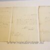 DUYN, VAN DER Drie brieven van de curator der hogeschool te Leiden, Van der Duyn, 1822, 1825 en 1828, deels gedrukt.