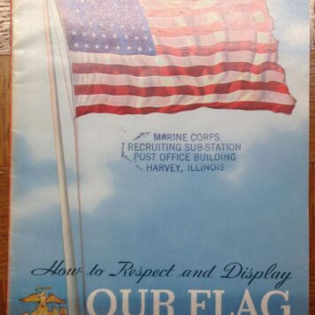 7 small publications on American flags.