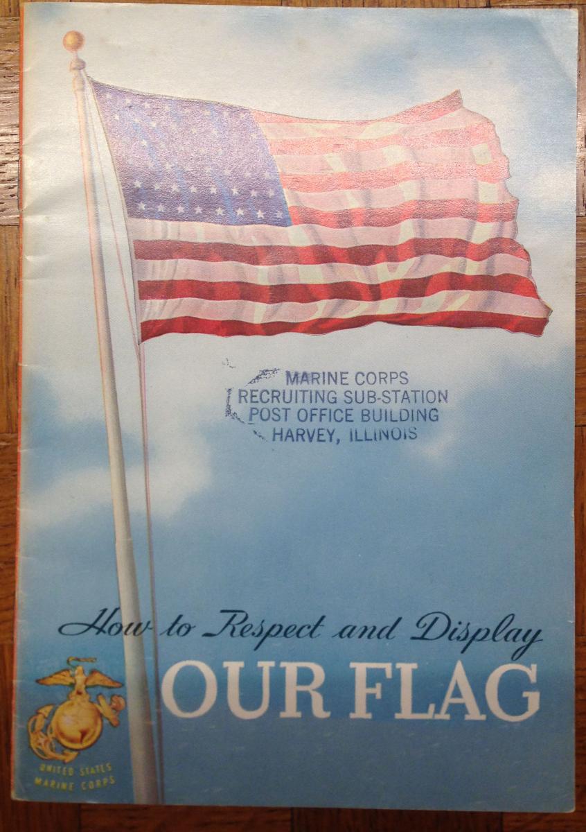 [AMERICA] - 7 small publications on American flags.