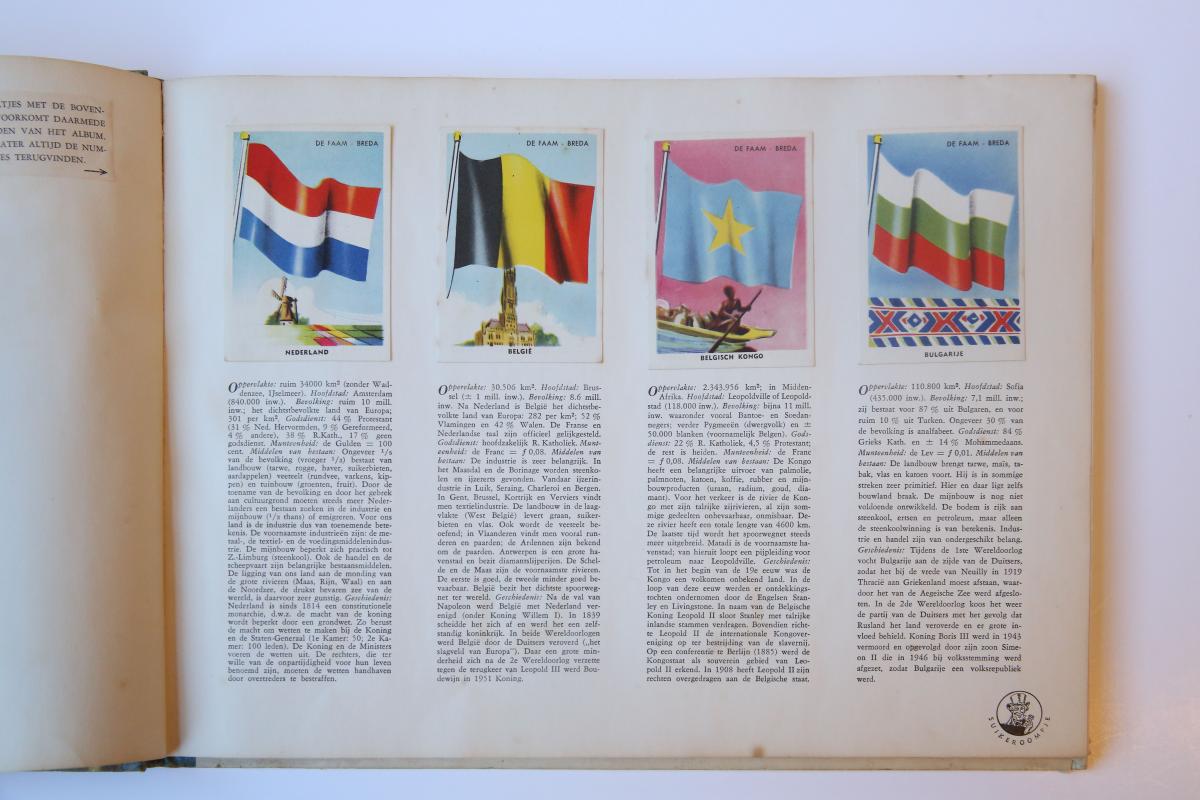 Vlaggen van alle landen. Breda z.j., oblong, 32 p.