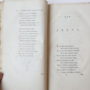 Voor eenzaamen. 2e druk. Amsterdam, Johannes Allart, 1790.