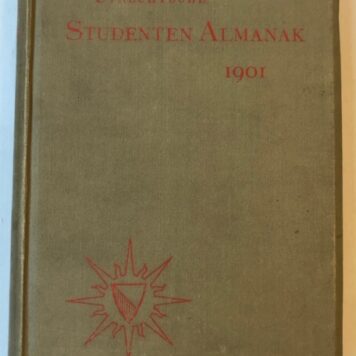 Utrechtsche Studenten Almanak voor 1901, Utrecht J. van Druten 1901, 418 pp.