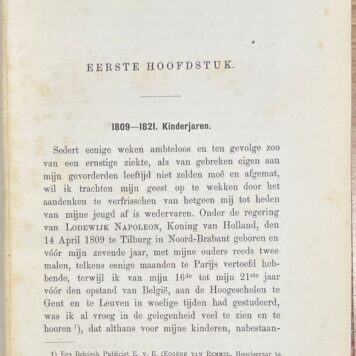 Biography, 1883, Vreede | Levensschets van G. W. Vreede, naar zijn eigen handschrift uitgegeven. Met portret. Leiden, E. J. Brill, 1883, 450 pp.