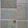 Acht briefkaarten van Catharina Cool conservator Mycologische vereniging Paddestoelen