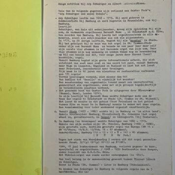 Arp Schnitger en zijn school door drs. Anne Risselada