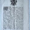 Printed document legal | Ordonnantie van keizerin Maria Theresia betr. Edict uit 1737