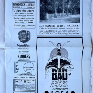 Bergensche Bad- Duin- en Boschbode,
