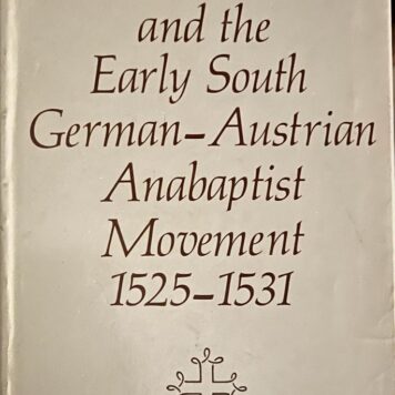 German-Austrian anabaptist movement