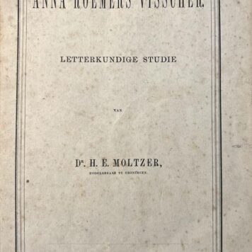 Women writers 1879 | Anna Roemers Visscher