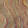 Special decorated paper -1767 marbled - sierpapier kaft gemarmerd speciaal papier uit de tijd - original stich binding with rope