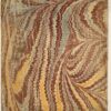 Special decorated paper - marbled - sierpapier kaft, gemarmerd speciaal papier uit de tijd - original stich binding with rope
