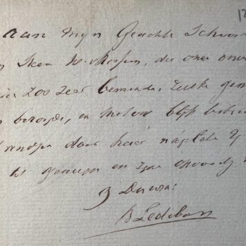 Aan mijne kinderen en kindskinderen. [z.p.], [z.n.], [1841].