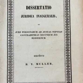 Dissertation legal 1842