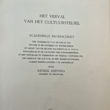 Dissertation VU 1955 Reinsma