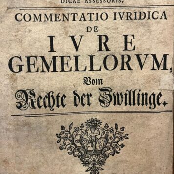 Dissertation legal 1741 Christian Wildvogel