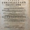 Dissertation legal 1742 Thoellden