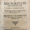Dissertation legal Raevardus 1660