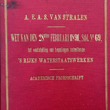 Dissertation 1891 Van Stralen