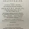 Quaestiones juridicae inaugurales