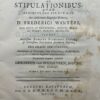 Dissertation 1750 Gerardus van Hoogeveen