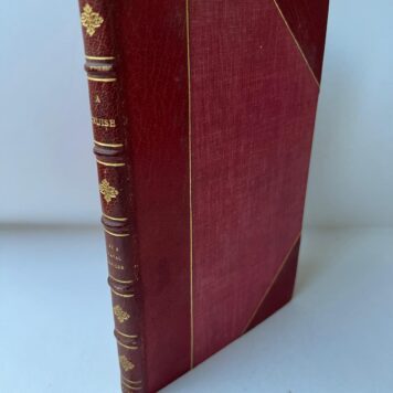 The cruise book Antiquariaat Arine van der Steur, oude boeken, antieke boeken