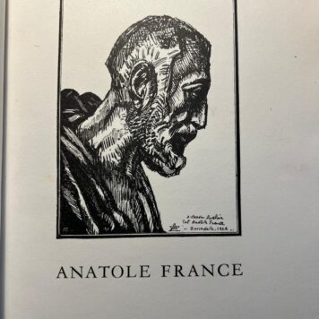 Alfred de Vigny. Paris, Aveline, 1923. Anatole France