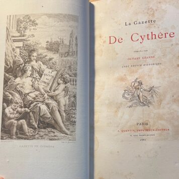 La gazette de Cythere (...) avec notice historique.