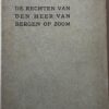 De rechten van den heer van Bergen op Zoom.
