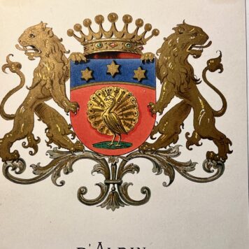 Wapenkaart/Coat of Arms: Aldin (d') familiewapen, 1p.