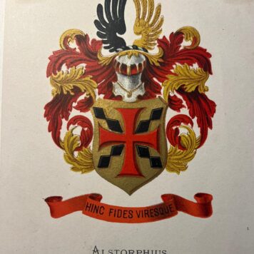 Wapenkaart/Coat of Arms: Alstorphius familiewapen