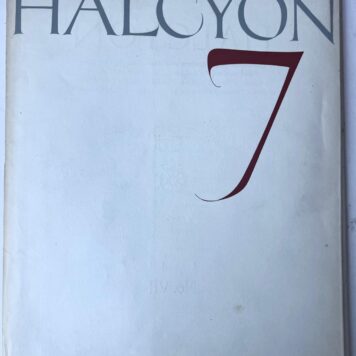 Halcyon 7 1941 boekkunst. drukkunst