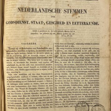 Nederlandsche stemmen over godsdienst, staat, geschied-en letterkunde - Da Costa