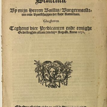 Sententie Rotterdam 1630