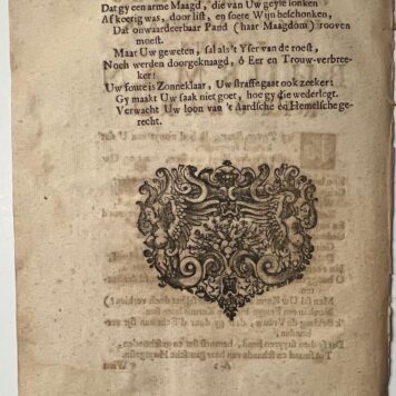 Vroomaards ernstige aanspraak tot sijn buurman Ritsaard