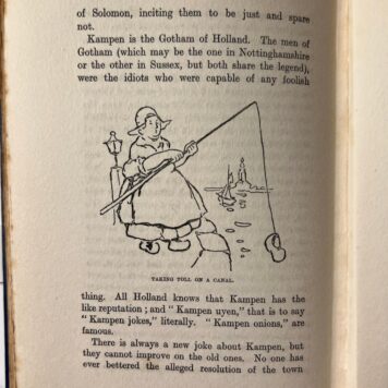 Travel book in English about Holland 1922 | On the road in Holland.