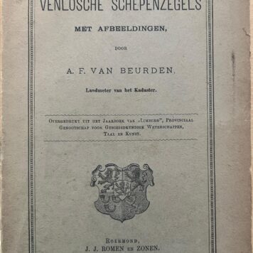 Venlosche schepenzegels met afbeeldingen.