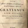Treur-gordyn opgeschoven voor held Gratianus TJepke Gratama