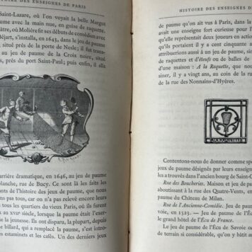 Histoire des enseignes de Paris 1884