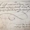 Letter of Maria van Oostenrijk Marie of Austria (1528-1603) Manuscript 1577
