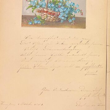 Poeziealbum van Ida N.N te Kampen 1880-1885