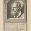 Portrait of the Greek philosopher Socrates