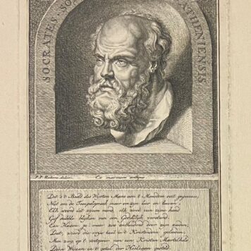 Portrait of the Greek philosopher Socrates