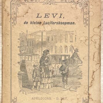 Rare school book, 1872, Jewish Conversion | Levi, de kleine Luciferskoopman. Apeldoorn, D. Rot, 1872, 16 pp.