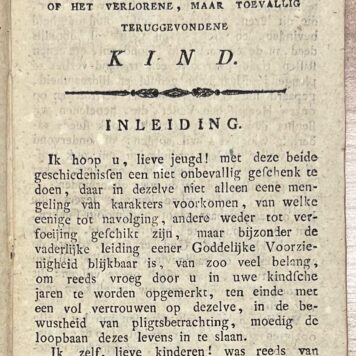 Schoolbook, 1822, Education | Lotje en Gustaaf; of de beide verlorene, maar toevallig teruggevondene kinderen (...) Te Z: Boemel, bij Johannes Noman, 1822, 67+(5)pp.