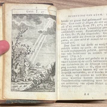 Set of 4, 1818, Biblical History | Bijbelgeschiedenissen voor de Nederlandsche jeugd. Te Groningen, J. Oomkens, 1818, 4 volumes.