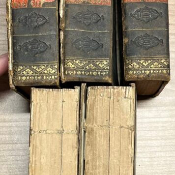 Set of 5, 1838, History | De Leidsman der Jeugd. Amsterdam, M. Westerman en Zoon, 1836, set of 5 volumes.