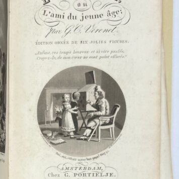 Literature, 1826, French | L'Invalide, ou L'ami du jeune âge (...) Amsterdam, Chez G. Portielje, 1826, 244(2) pp.