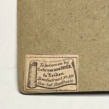 Schoolbook, 1866, Education | Leerboekje voor de Vaderlandsche Geschiedenis, ten gebruike der lagere scholen. 's Gravenhage, A. van Hoogstraten en Zoon, 186, 64 pp.