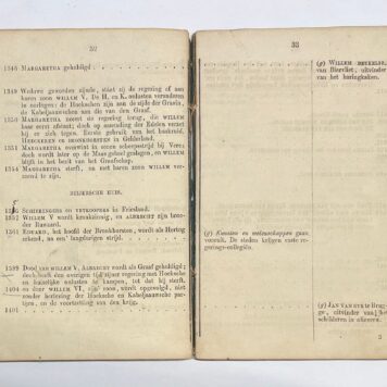 Schoolbook, 1866, Education | Leerboekje voor de Vaderlandsche Geschiedenis, ten gebruike der lagere scholen. 's Gravenhage, A. van Hoogstraten en Zoon, 186, 64 pp.